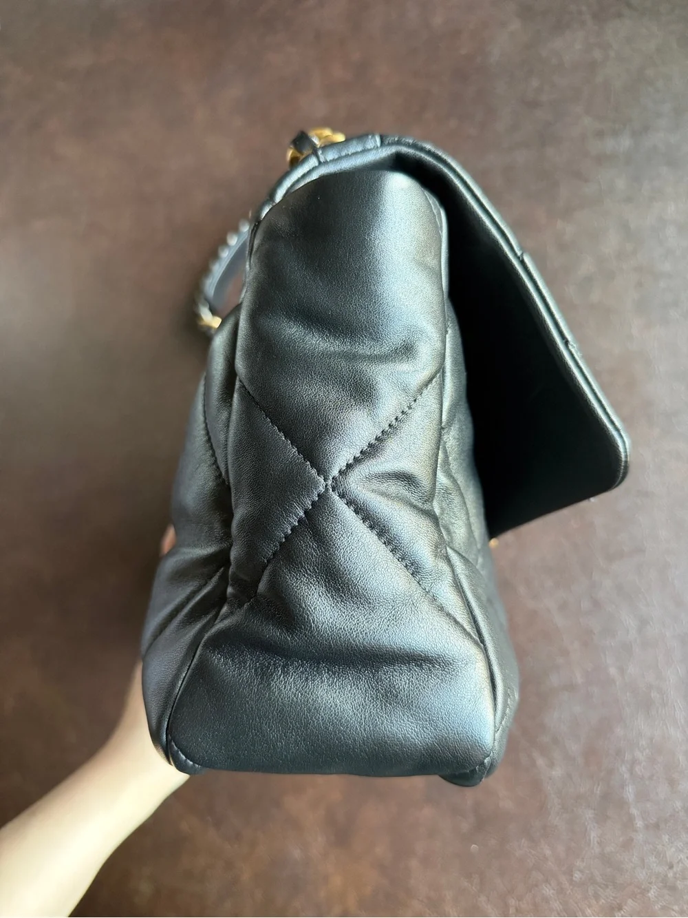 Chanel 19 Large Lambskin Flap Bag